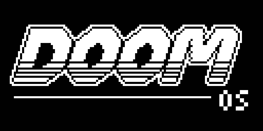 The DOOM OS logo